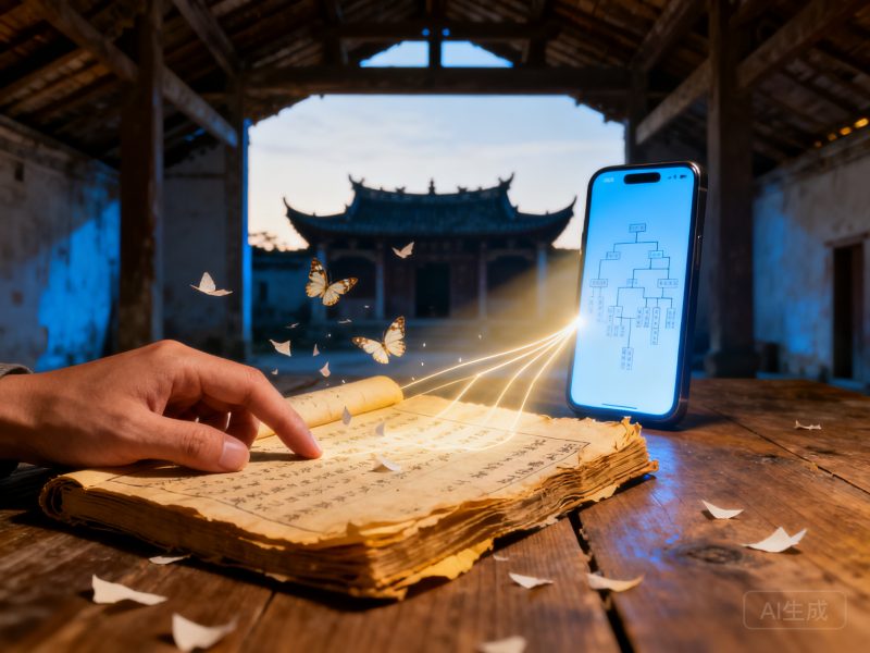 别再让族谱断代！数字家谱正在成为家族记忆的新载体-拾忆阁