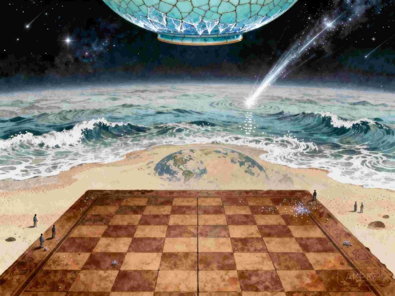 天高地迥，觉宇宙之无穷；命数昭昭，识盈虚之有数-拾忆阁